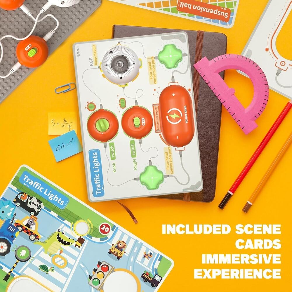Science Kits for Kids, STEM Toys for Kids, 16 Circuit Parts - Picture 2 of 6